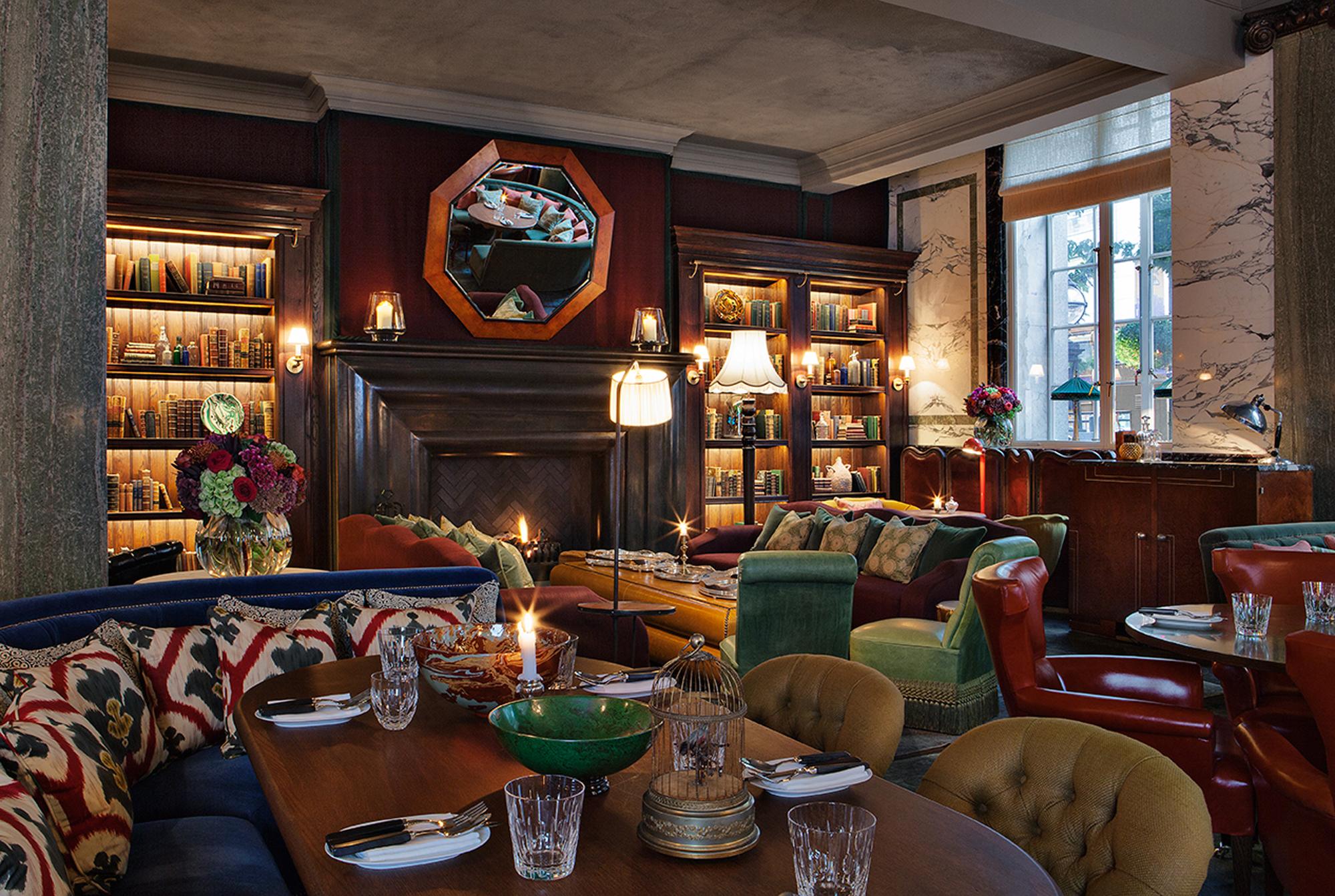 찬서리 코트 호텔, 런던 외부 사진 The interior of the restaurant